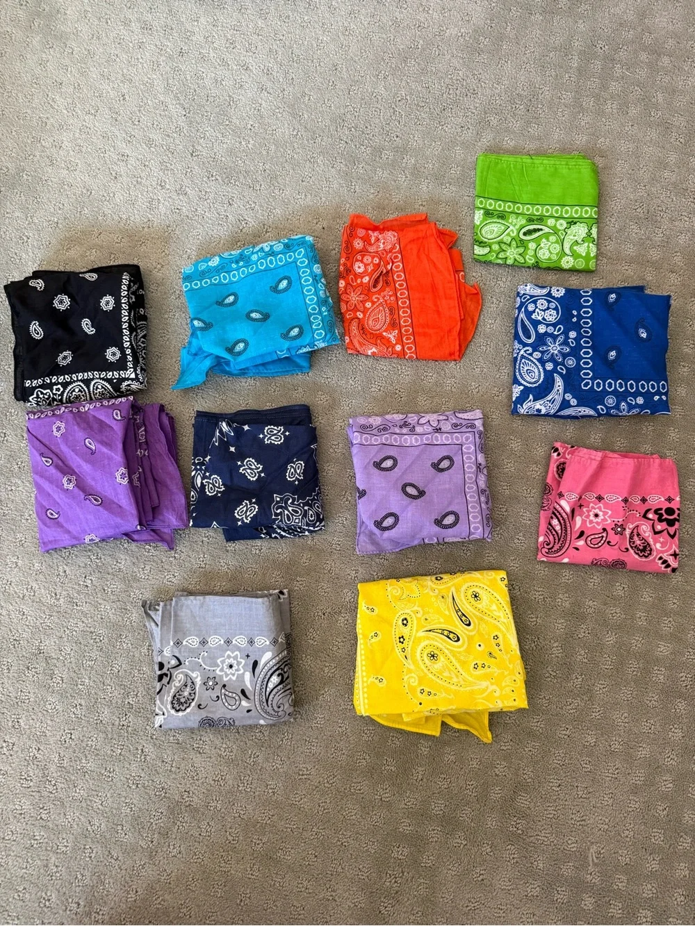 Premium Cotton Bandanas